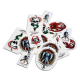 STICKERS BONES&POWELL ASSORTED (P/K OF 25)