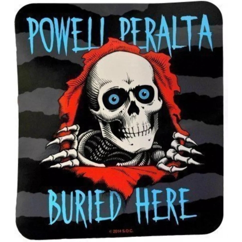 STICKER RIPPER BURIED HERE 20 X 23 CM