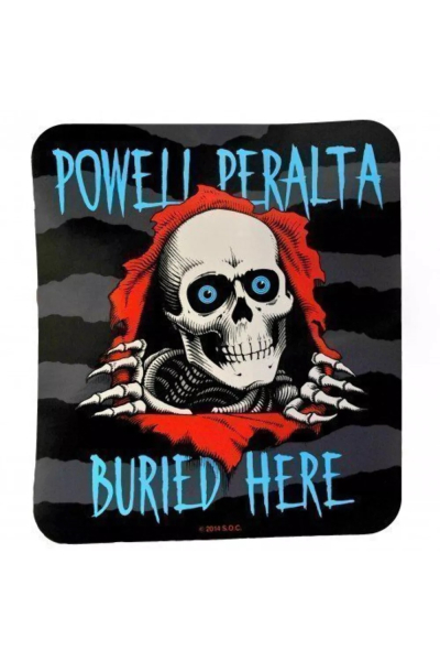 STICKER RIPPER BURIED HERE 20 X 23 CM