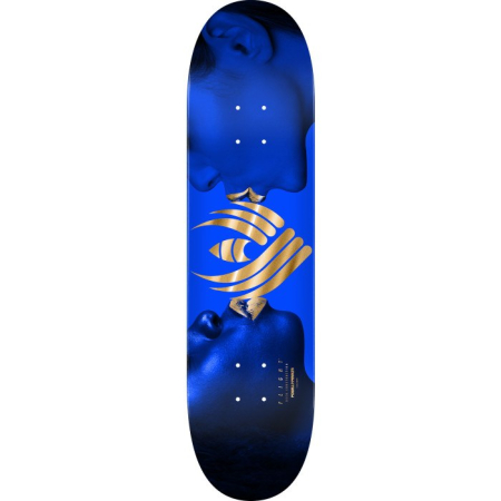 Flight Kiss 8.63" Blue/Gold Foil