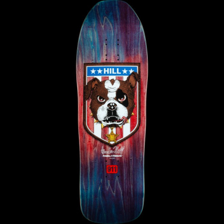 FRANKIE HILL BULL DOG "14" 10.0 Blue / Red Fade
