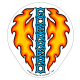 STICKER BB GUERRERO 5.125" X 4.5"