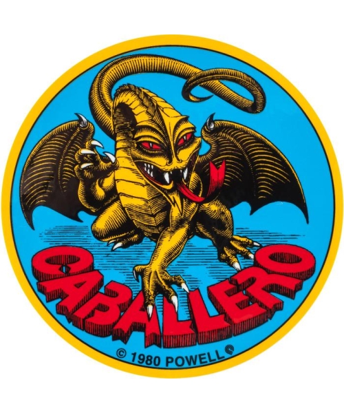 STICKER BB CABALLERO ORIGINAL DRAGON 3.5" x 3.5"