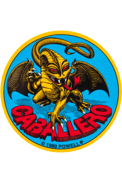 STICKER BB CABALLERO ORIGINAL DRAGON 3.5" x 3.5"