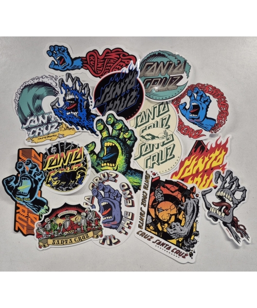 Stickers Santa Cruz Vinyl Special Assorted (P/K OF 15)