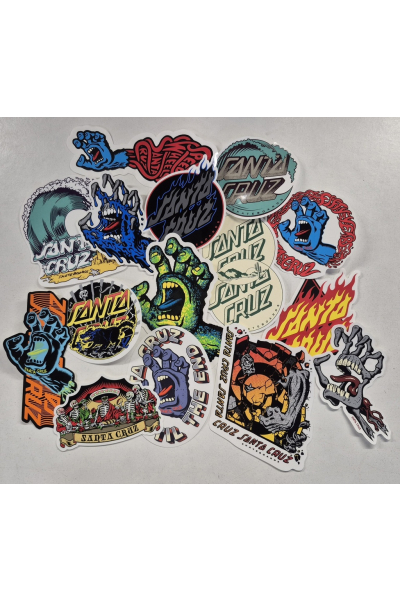 Stickers Santa Cruz Vinyl Special Assorted (P/K OF 15)