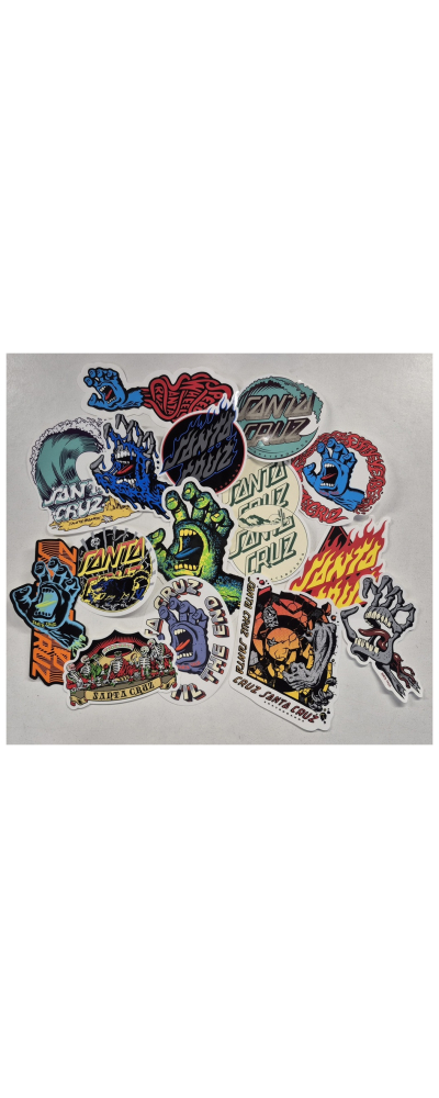 Stickers Santa Cruz Vinyl Special Assorted (P/K OF 15)
