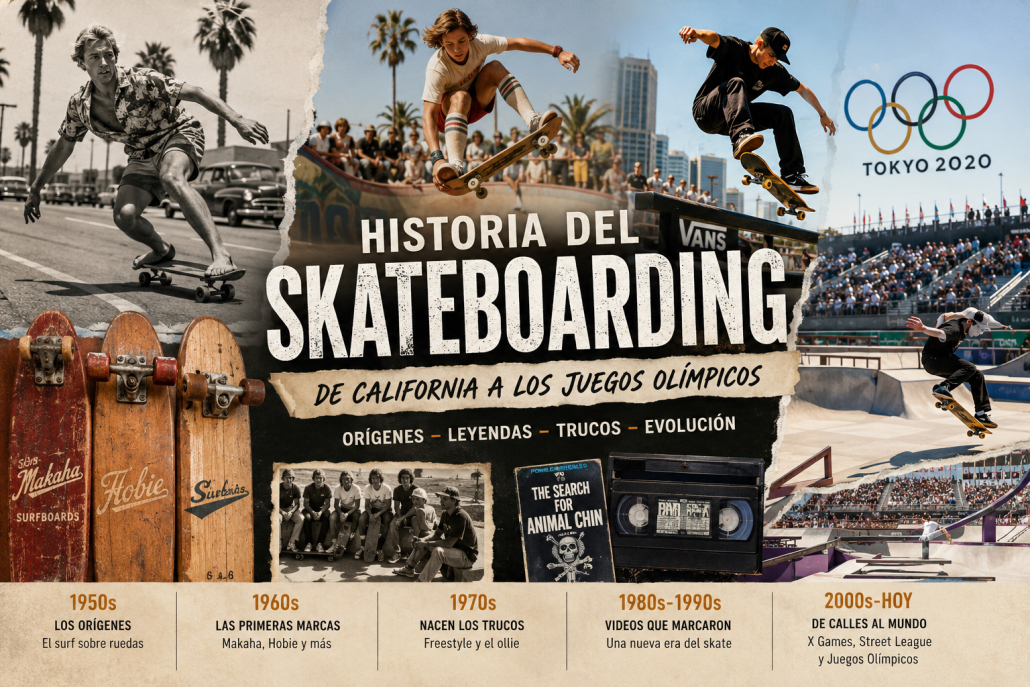Historia del Skateboarding Historia del Skateboarding